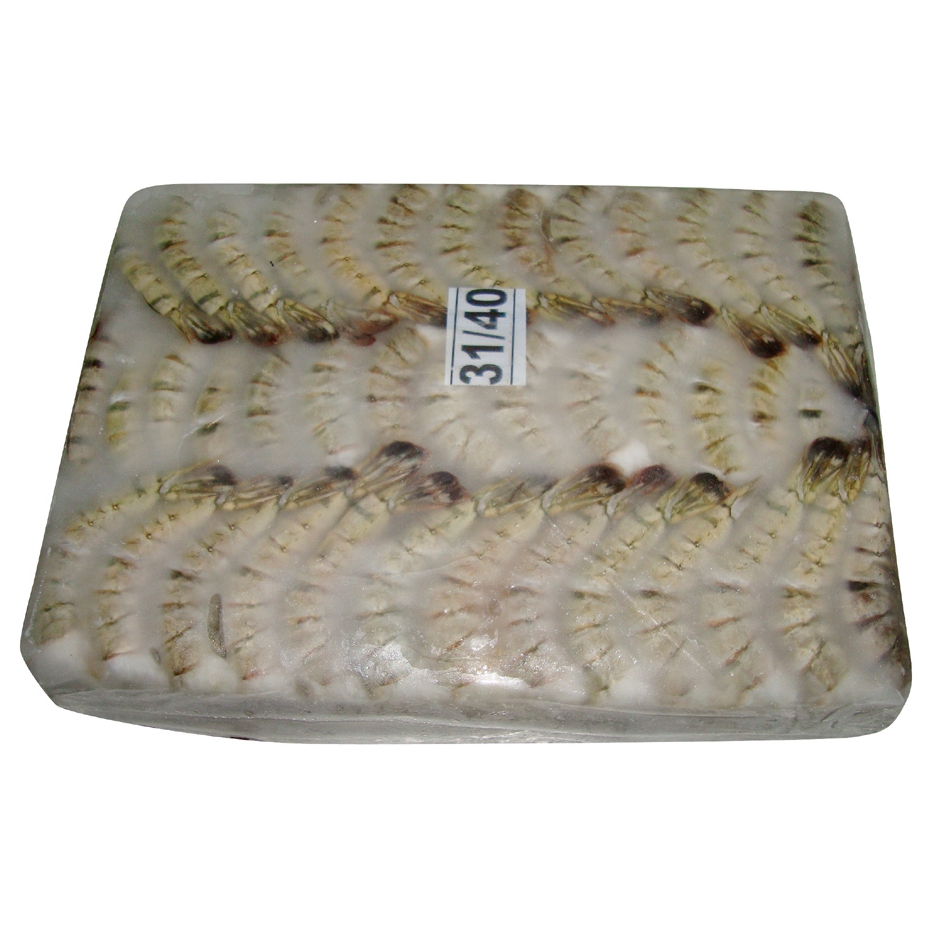 BT Shrimps 31/40 HLSO 1.8kg(80%) | 31/40 黑虎大虾 (无头有壳) 1.8kg (80%)  / 盒