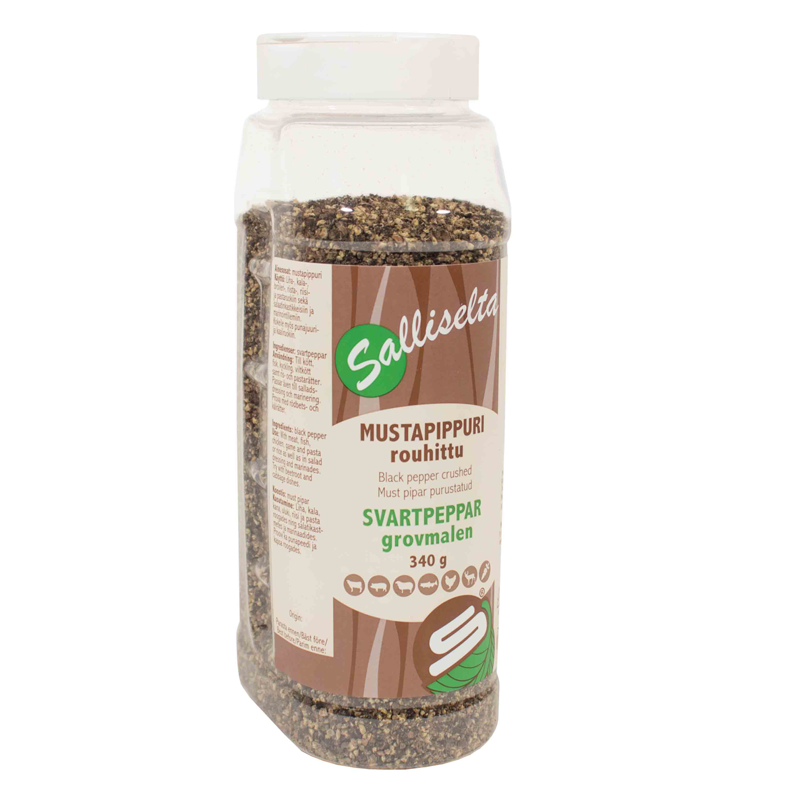 Black pepper minced 340g | 黑胡椒碎 340g