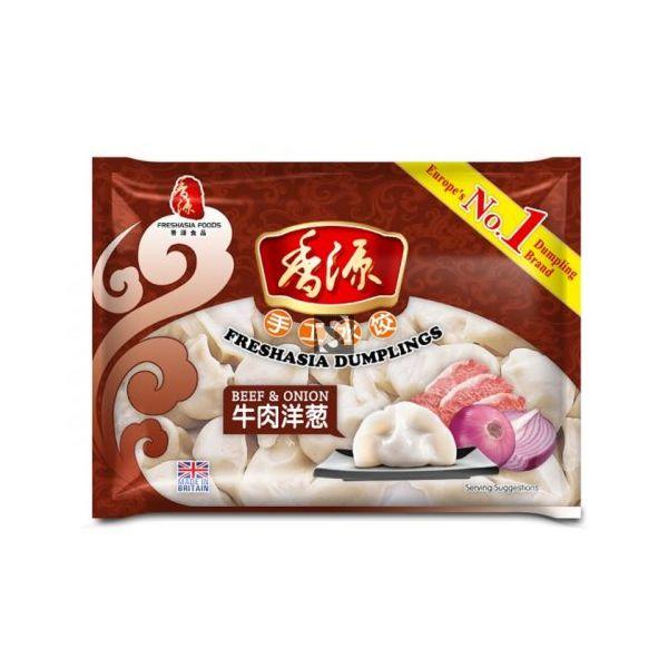FF Beef &amp; Onion Dumplings 400g | 香源 牛肉洋葱水饺 400g