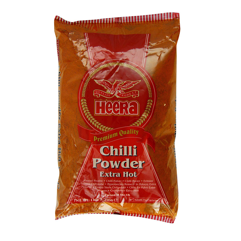 Heera Chili Powder Extra Hot 1kg | 辣椒粉(超级辣) 1kg