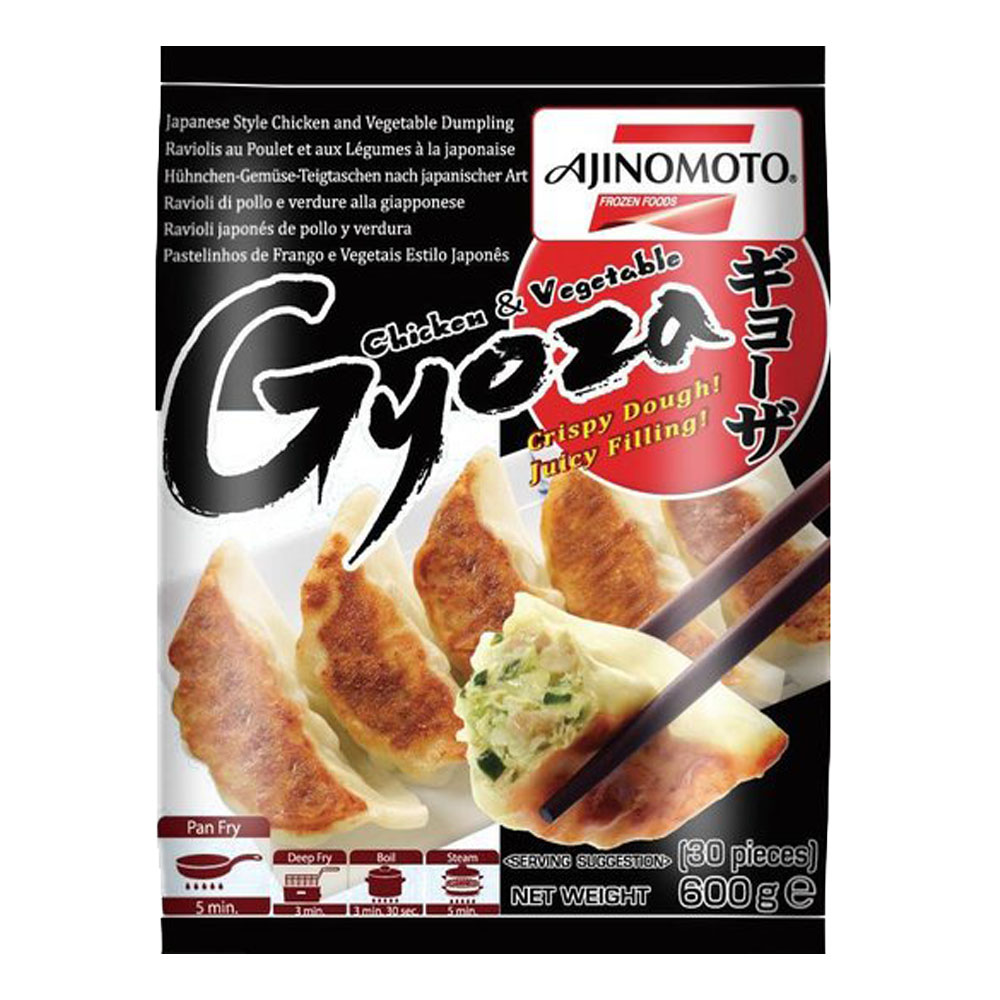 Ajinomoto Dumplings Chicken &amp; Vegetables 600g | 日本煎饺  (鸡肉蔬菜味) 600g