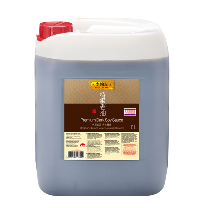LKK premium dark soy sauce 8L | 李锦记 老抽王 8L
