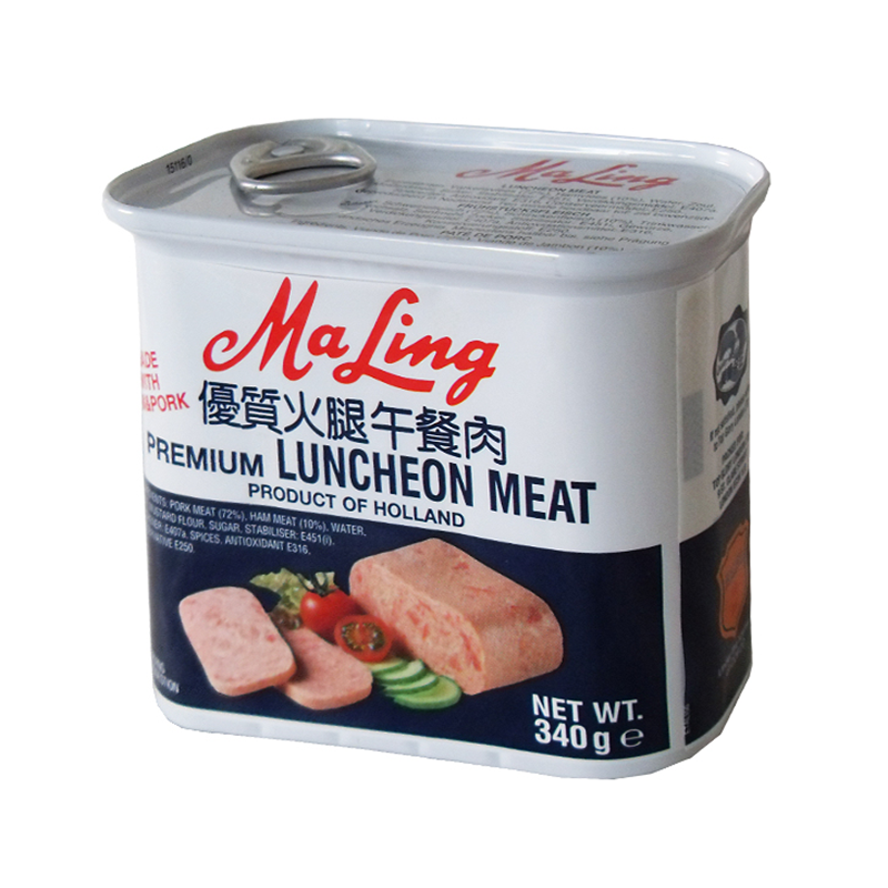 Ma Ling Luncheon Meat Square 340g | 梅林 午餐肉 340g