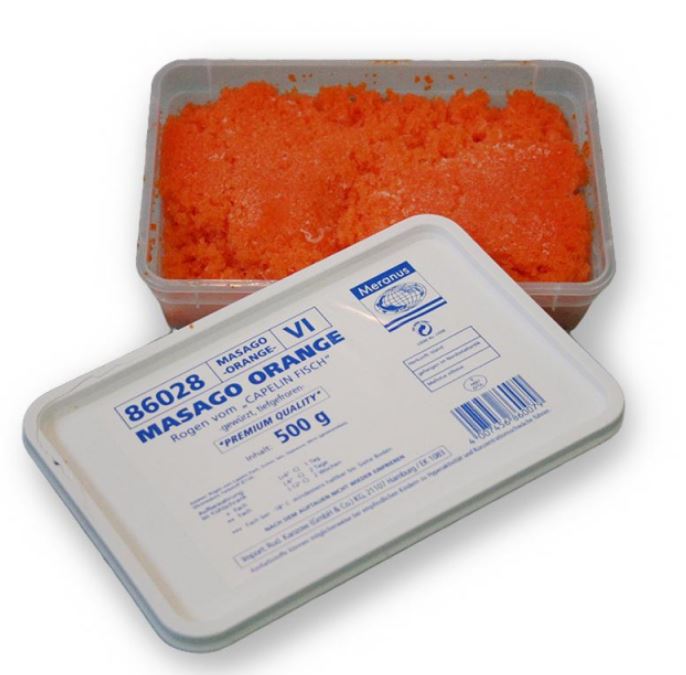 Masago Orange 500g | 多春鱼子 500g （橙）