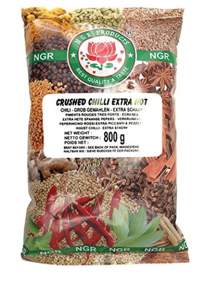 NGR Crushed Chili Extra Hot 800g | NGR 辣椒碎 800g