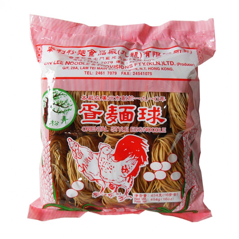 OL Oriental Style Egg Noodle 454g | 青松 蛋面球 454g