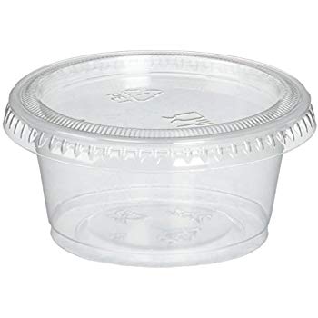P2 Soy Sauce Take Away Box (with lids&amp;cover) 100sets | P2 辣椒油，酱油外卖盒(有盒有盖) 100Pcs / 包