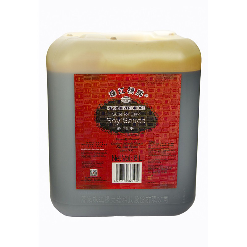 Pearl River Bridge Brand Superior Dark Soy Sauce 8L | 珠江桥 特级老抽 8L