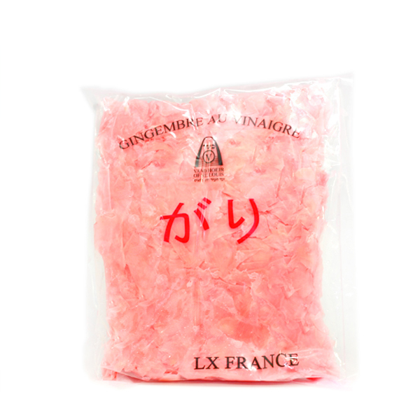 Pickled Ginger (Pink) 1kg | 寿司姜片（粉色）1kg