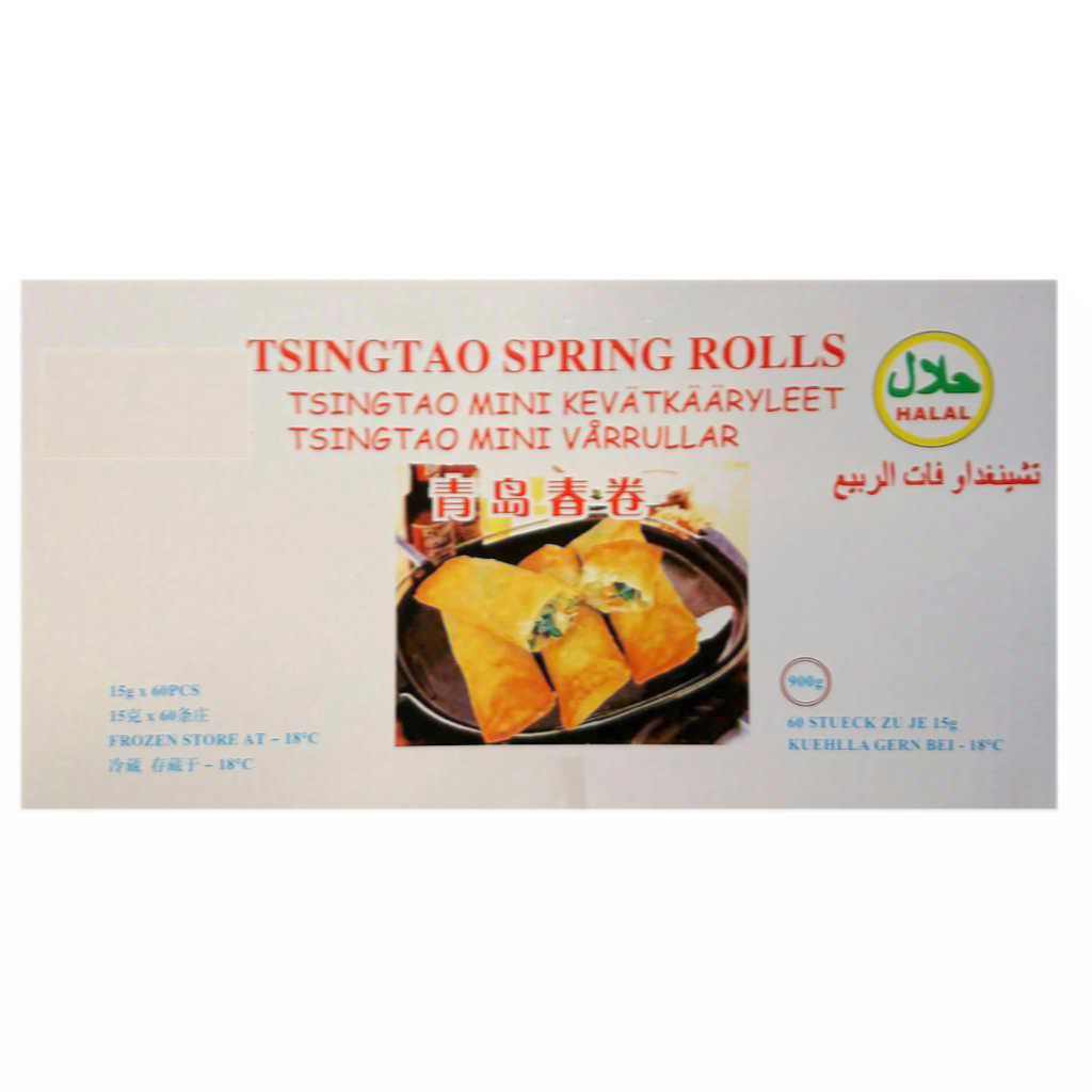TFC Little Spring Roll (Flat Type) 900g*10 | TFC 小春卷(扁型)(900g*10) /箱