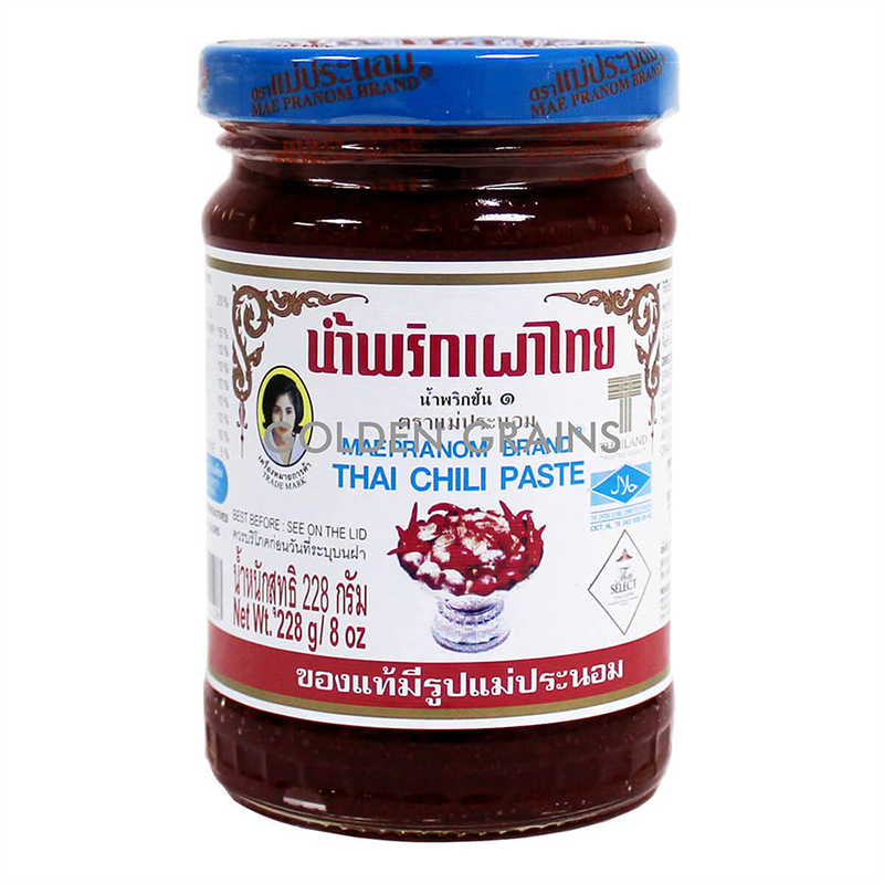 Mae Pranom Chilli Paste in Oil 513g | 泰国辣椒酱 513g