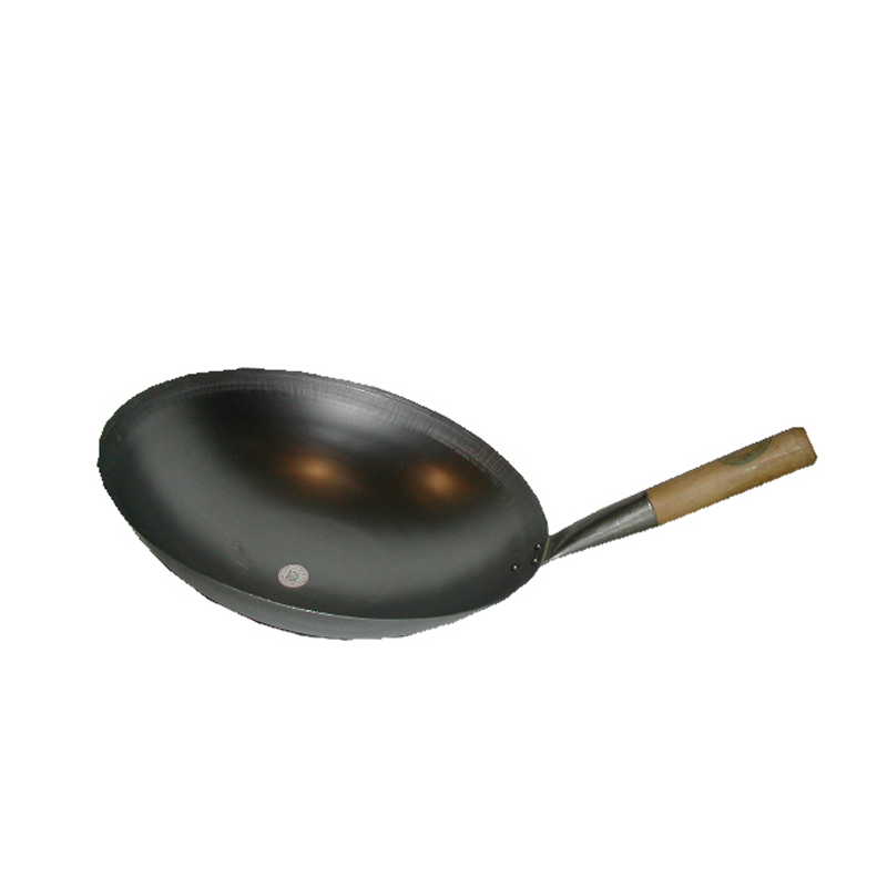 13" Deep Iron Wok with Single Handle | 13 寸 单柄深锅