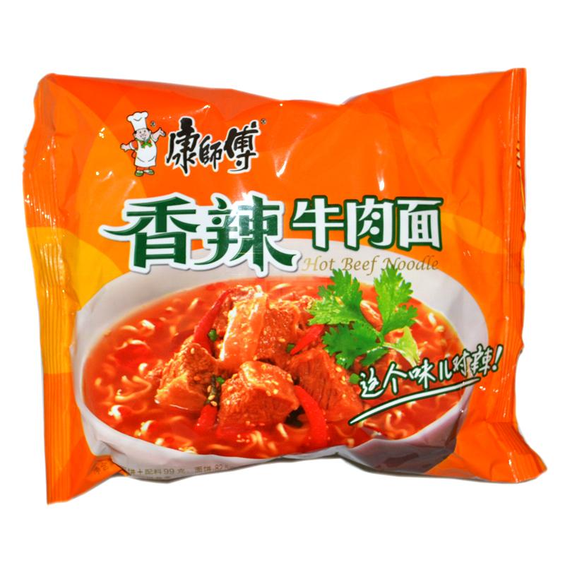 Mr.Kon Spicy Beef Noodles 107g | 康师傅 香辣牛肉面