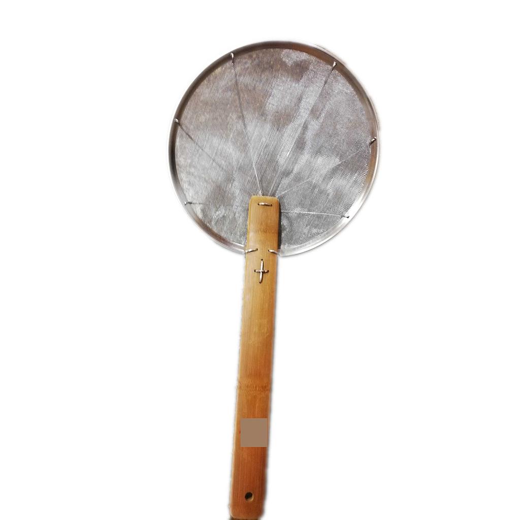 Strainer 24cm/9 inch with Bamboo Handle (kpl) | 24cm(9寸) 密集细网竹柄笊篱
