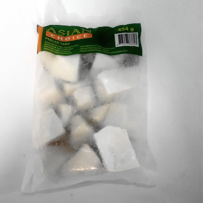 Taro Peeled 454g | 冰冻芋头 454g