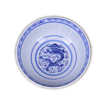 NF Rice grain blue bowl 15cm | 青花瓷碗 [15cm]