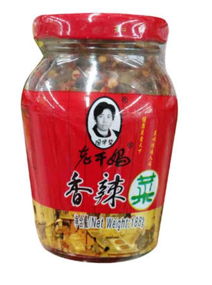 LGM preserved chili pak choi 188g | 老干妈 香辣菜 188g