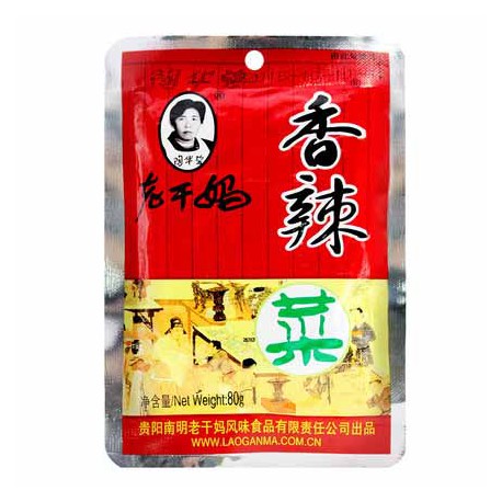 LGM preserved chili pak choi 60g | 老干妈 香辣菜 60g