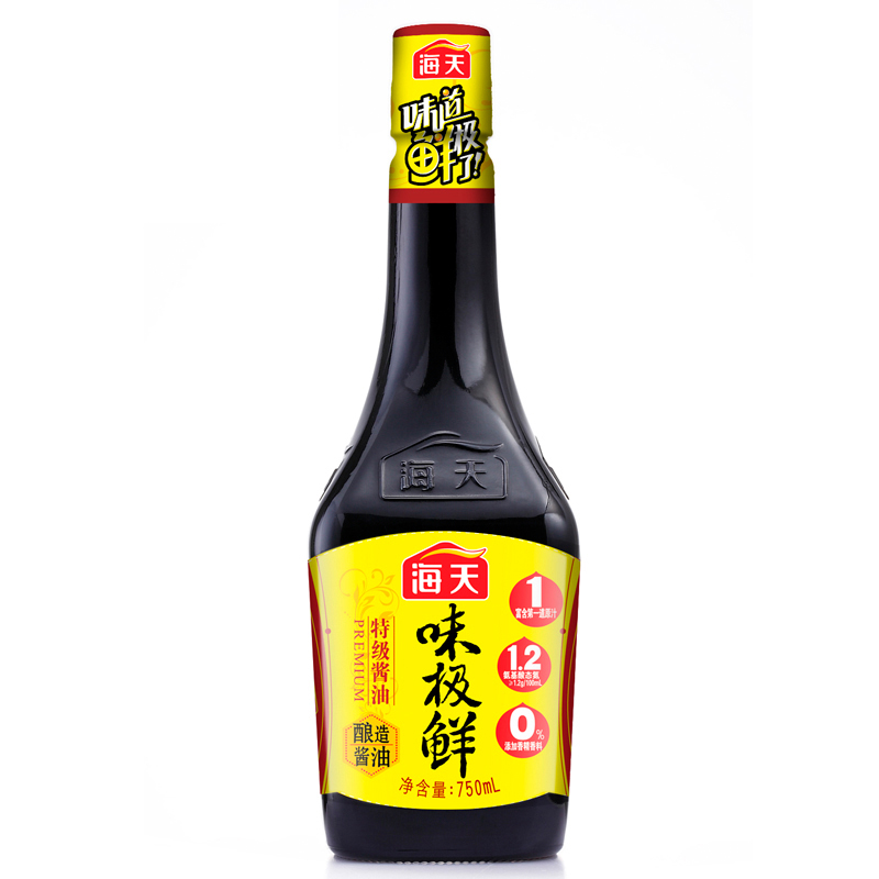 Haday wei ji xian soy sauce 750ml | 海天味极鲜 /瓶