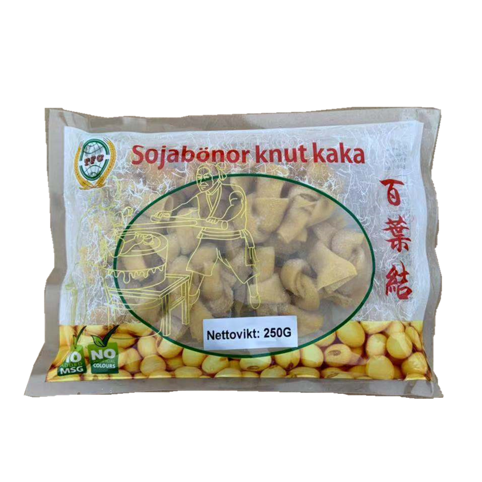 Frozen Tofu Knot 250g | 冰冻 百叶结 250g /包