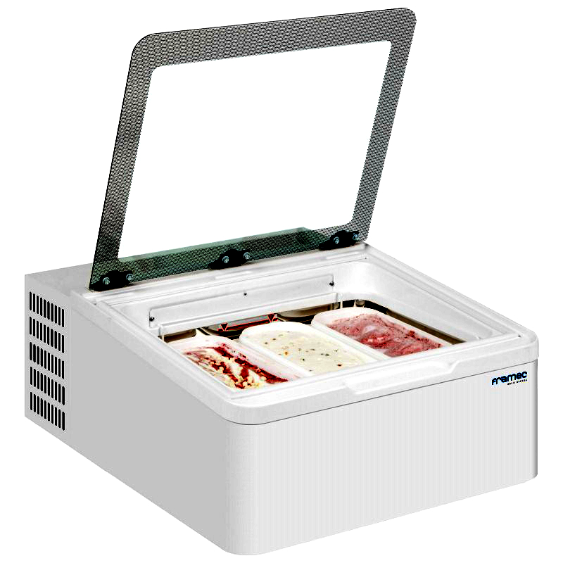 Mini Ice Cream Freezer 3V 1 Set | 雪糕柜 (3格)