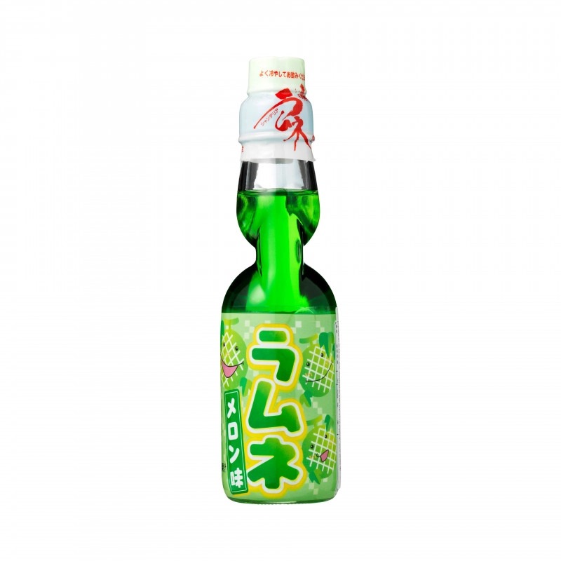 Ramune melon drinks 200ml | 日本弹珠饮料(瓜果味）200ml/瓶