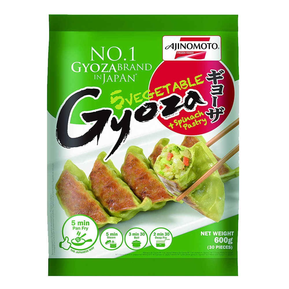 Ajinomoto Dumplings Vegetables 600g | 素日本煎饺 600克