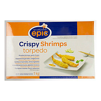 Crispy Shrimps Torpedo 21/25 for Maki-Sushi 1kg | 21/25 香脆面包糠炸虾 1kg