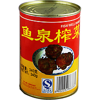 Fish Well Preserved Vegetables Whole 340g | 鱼泉 榨菜整 340g