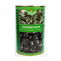 La Perla Olives Black without Stone 5L/4100g | 黑 橄榄 5L/4100g