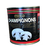 Mushroom in slices (Black) 2550g*6 | 蘑菇罐头 / 箱 (黑色)