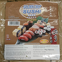 Roasted Seaweed (gold) Golden Crop 50Pcs/140g | 寿司紫菜 A级 (金色) 50张/140g