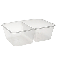 Take Away Box 750ml (2 Part)(250sets) | 中餐外卖盒 750ml / 箱 (2格)