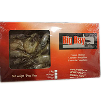 HOSO Shrimp 30/40 750g  |  30/40 有头有壳虾 750g