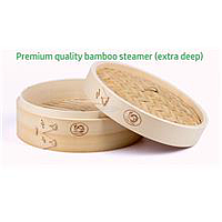 Bamboo Steamer (12 inch - 30cm) | 12寸-30cm 竹制蒸笼[1底1盖]