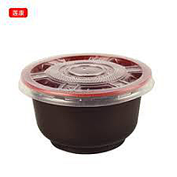 HD-550 Miso Soup Take Away Box | HD-550 外卖红黑汤碗 / 包